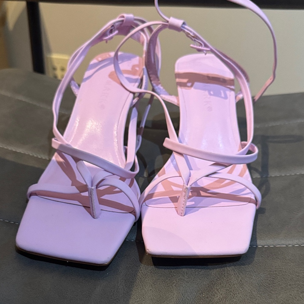 Primark Light Purple Strappy Heels